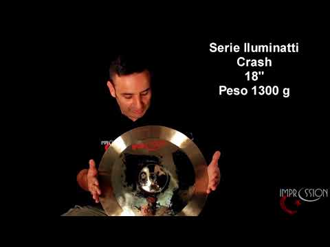 Impression Cymbals Serie Iluminatti crash 18