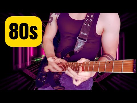 80s Synthwave | At 1980 - Northern (Guitar Improv)