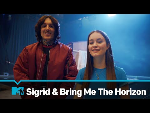 Sigrid & Bring Me The Horizon Behind The Scenes On 'Bad Life' | MTV Music