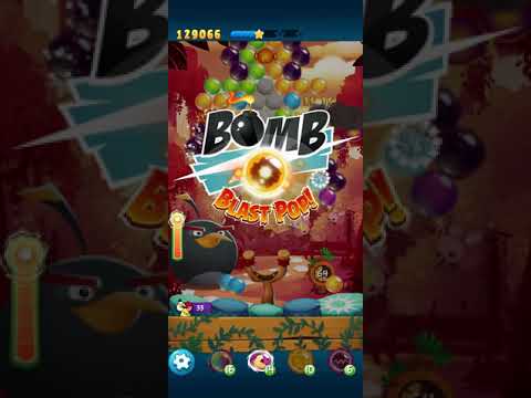 Angry Birds Pop Level 812 (Bomb's timed level)