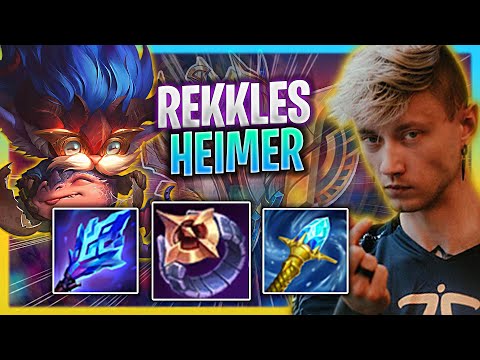 REKKLES IS READY TO PLAY HEIMERDINGER! | FNC Rekkles Plays Heimerdinger Support vs Pyke!