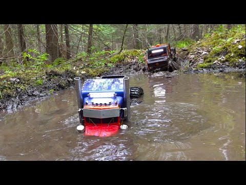 OPTiMUS PRiME DROWNS in MUD?! | RC ADVENTURES