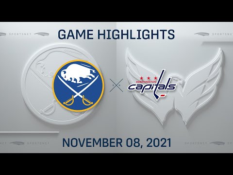 NHL Highlights | Capitals vs. Sabres - Nov. 8, 2021