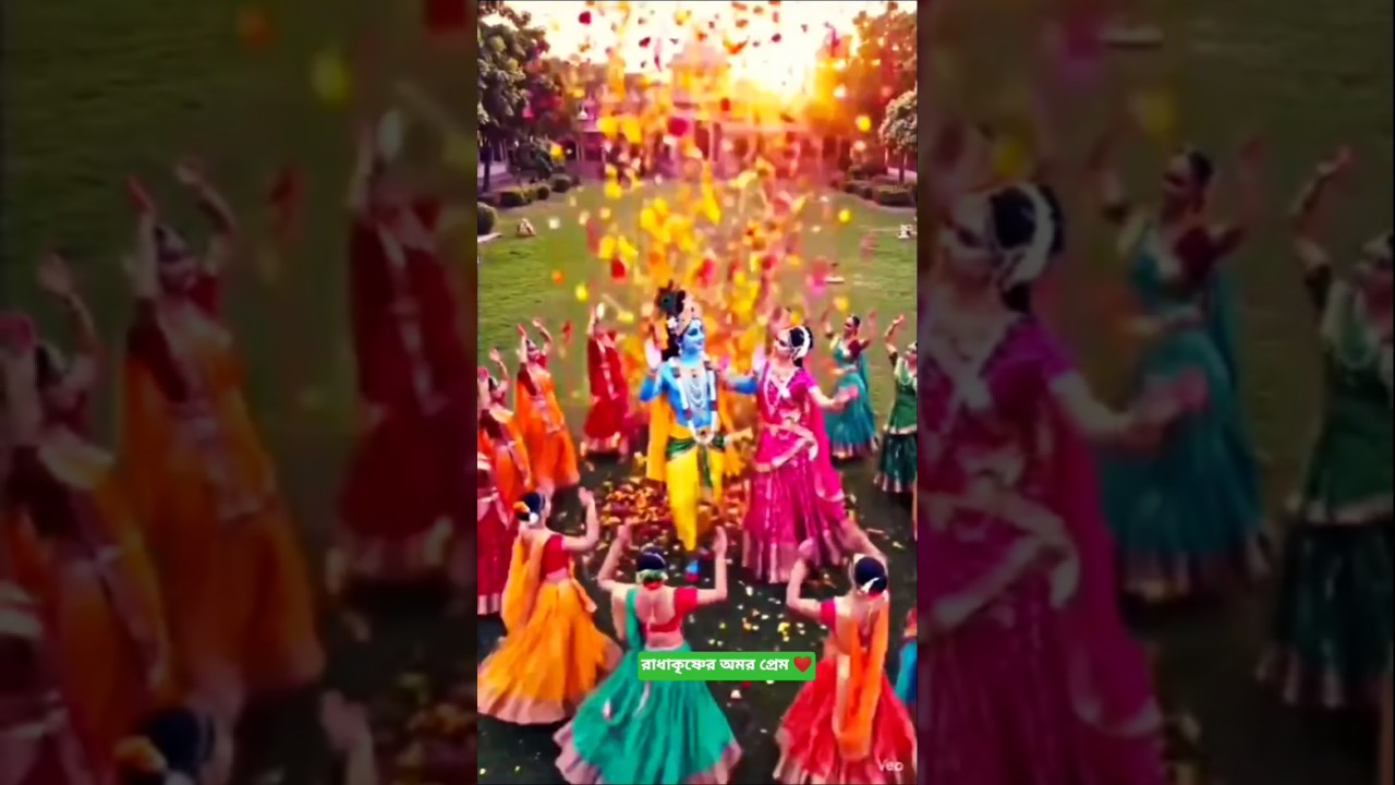 রাধা কৃষ্ণের অমর প্রেম ❤️🥀🌿🥀 #love #trending #song #radheshyam #viralvideo #shorts #shortvideo 🥰🧿🦚💫🎺