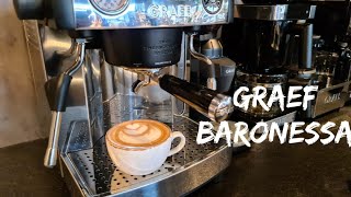 How to use Graef Baronessa Espresso machine ||Tips &Tricks By Barista Richie