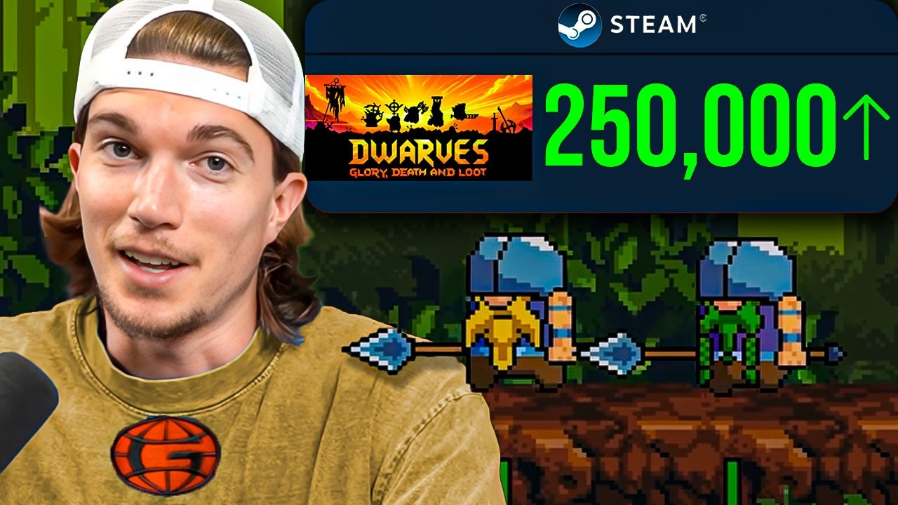 Selling 250,000 Copies on Steam | Dwarves: Glory Death and Loot Interview - YouTube