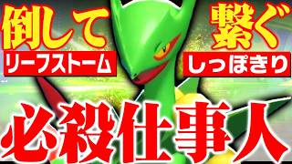 【この組み合わせが強い】カバルドン展開の救世主『メガジュカイン』、火力特化＆しっぽきりが刺さり続けます【ポケモンチャンピオンズ】