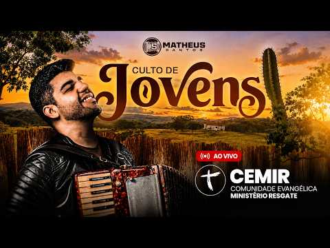 Culto de Jovens com Matheus Santos |AO VIVO🔴|