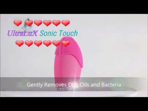 New Sonic Touch Silicone Face Brush Using T-Sonic Pulsations To Give You a Clean Flawless Face