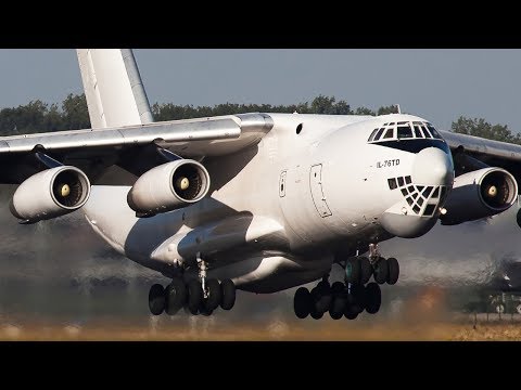 ILYUSHIN IL-76 SCREAMING LOUD DEPARTURE with incredible Sound (4K)