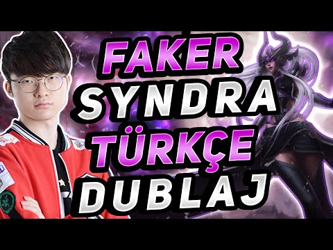 FAKER SYNDRA DERSİ VERİYOR TR DUBLAJ (FULL)
