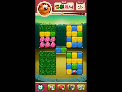 Toon Blast Level 2450 - NO BOOSTERS 🐻🐺🐱 | SKILLGAMING ✔️