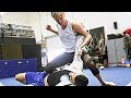 CHARLIZE THERON Fight Training For ATOMIC BLONDE 2017