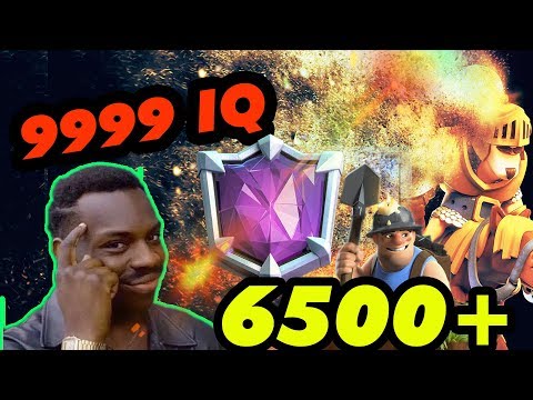 Miner  control deck 2.9 | 6585 Live Ladder Push Clash Royale
