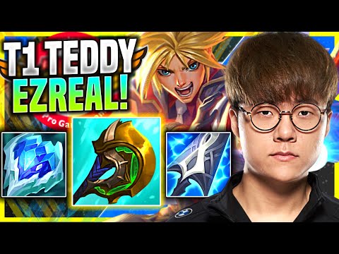 TEDDY IS READY FOR EZREAL WITH NEW ITEMS! - T1 Teddy Plays Ezreal ADC vs Samira! | Preseason 11