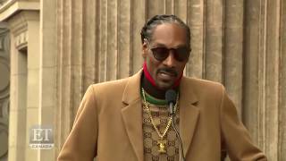 FULL SPEECH// Snoop Dogg - I WANNA THANK ME // On Hollywood Walk Of Fame _