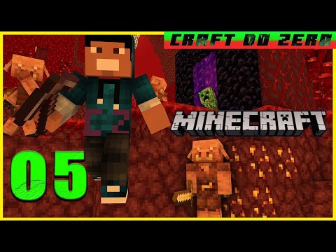 COMEÇANDO NETHER HUB/ MINECRAFT/CRAFT DO ZERO#05