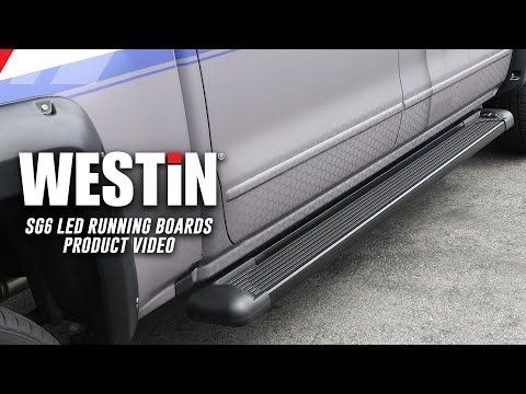 Westin SG6 LED Running Boards Product Features