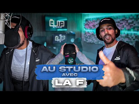 LA F makes 3 tracks in 3 hours at the studio! (he destroys the booth)