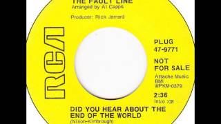 The Fault Line - Did You Hear About The End Of The World (1969)