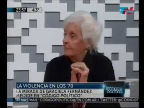 GRACIELA FERNANDEZ MEIJIDE en CÓDIGO POLÍTICO   2013 06 20