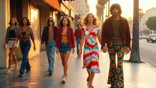 Hollywood Walk In 1969🎵Those Golden Sixties (Official Music Video)