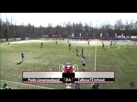 V voor: Paide Linnameeskond - Tallinna FC Infonet 2:4 (0:1)