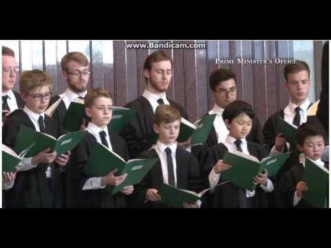 Cambridge choir sings Home as tribute to Mr Lee Kuan Yew