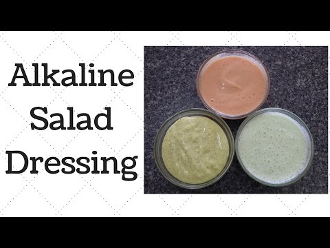 Salad Dressings Dr. Sebi Alkaline Electric Recipe Video