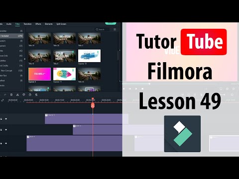 Filmora Tutorial Lesson 1 Touring the Interface