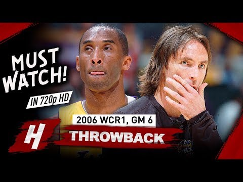 Steve Nash vs Kobe Bryant EPIC Game 6 Duel Highlights 2006 NBA Playoffs - Kobe 50 Pts, CLUTCH Nash!