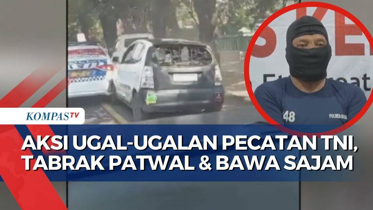 Aksi Pecatan TNI di Kendal, Tabrak Patwal, Bawa Senjata Tajam, Hingga Konsumsi Obat Terlarang