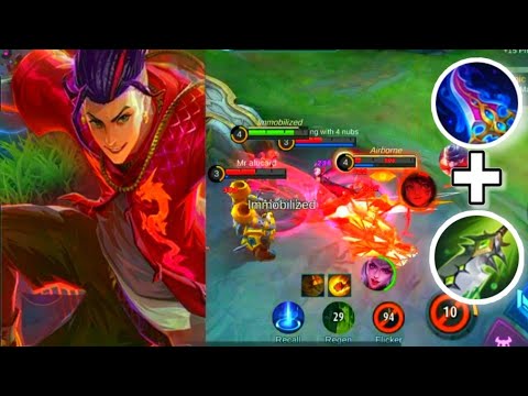 Trying The STUN CHOU || Chou Gameplay And Best Build|| Mobile Legends.