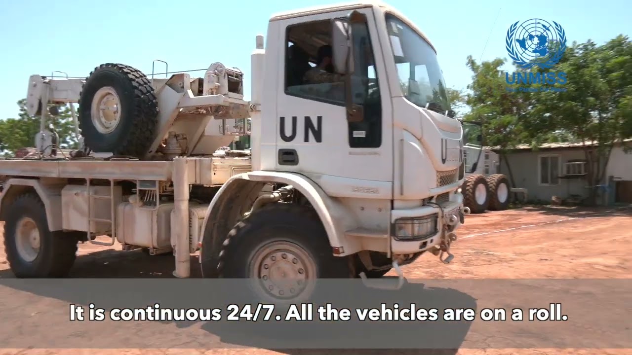 Peacekeepers from Pakistan reinforce flood defences in Bentiu