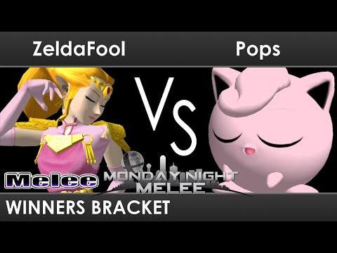 MNM 296 - ZeldaFool (Zelda) VS Pops (Jigglypuff) - Winners Bracket - SSBM