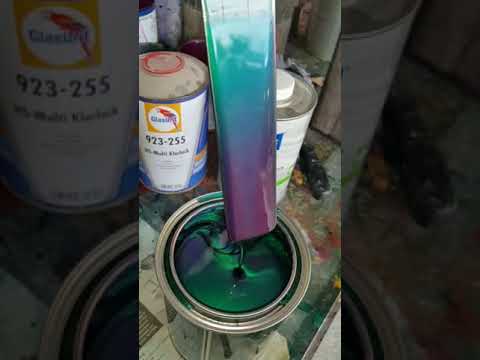 Chameleon 7-tone paint 🥰 #Shorts