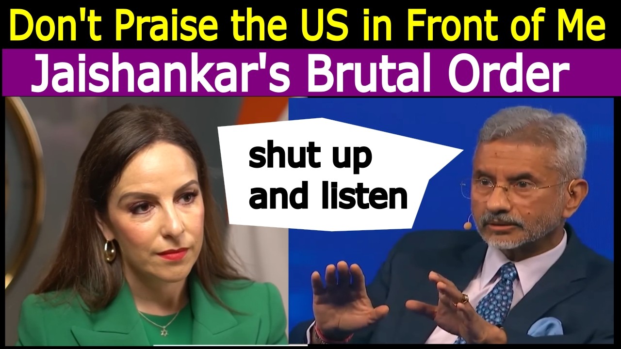 No More US Flattery: Jaishankar's Bold Reporter Takedown