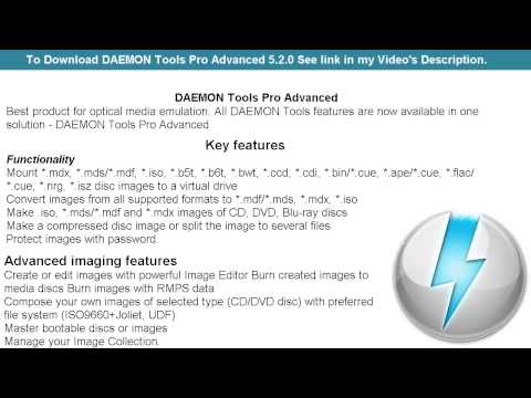 DAEMON Tools Pro Advanced 5.2.0 - DAEMON Tools Pro Advanced - Download DAEMON Tools Pro Free
