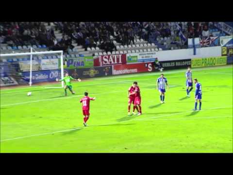 La Liga | Gol de Sarabia (0-2) en el SD Ponferradina - Getafe CF | 01-11-2012 | J4