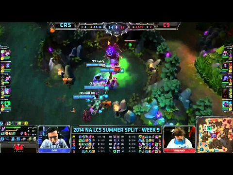 CRS vs C9 Highlights - 2014 NA LCS W9D2