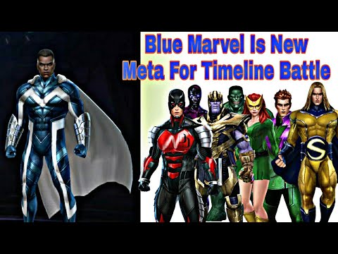 Blue Marvel New Meta For Timeline Battle - Marvel Future Fight