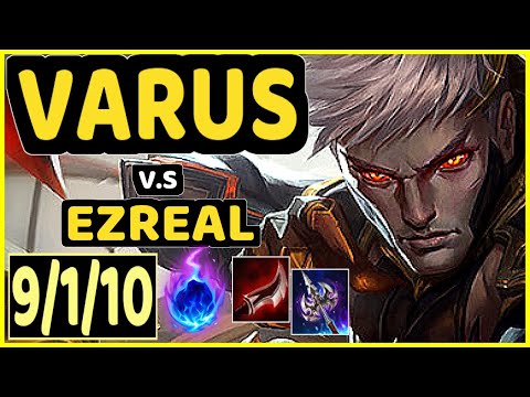 SEDRION (VARUS) vs EZREAL - 9/1/10 KDA BOTTOM ADC GAMEPLAY - EUW Ranked GRANDMASTER