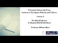William Marx 3 The World Library Or Beyond World Literature