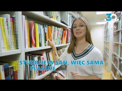 Film promocyjny uczelni — Społeczna Akademia Nauk (SAN) Warszawa