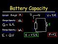 Battery Capacity Amp Hours MAh And Watt Hours