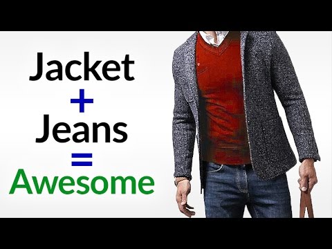 Perfect Clothing Combo? | Sports Jacket + Jeans = AWESOME | How To Wear Jackets With Denim