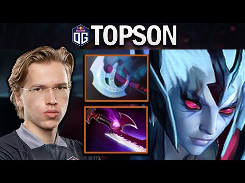 OG.TOPSON VENGEFUL SPIRIT IN PRO MATCH - DOTA 2 7.27 GAMEPLAY