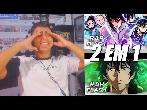 REACT [2 em 1] SpeedLord 2 - Espadachins & Rap do Naofumi | Flash Beats