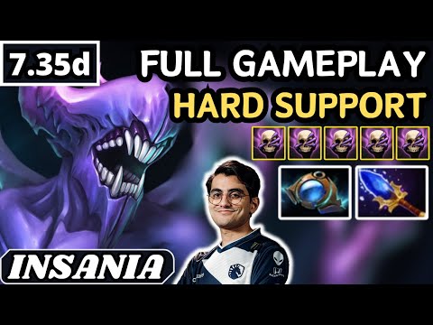 10000 AVG MMR - Insania BANE Hard Support Gameplay - Dota 2 Full Match Gameplay