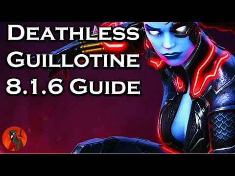 Deathless Guillotine Challenge 8.1.6 Quest Guide - Marvel COntest of Champions
